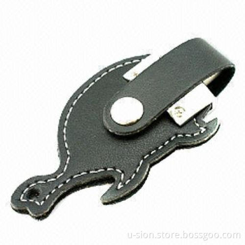 Leather Pen/Flash Drive/Disk/Stick, 10Mbps Reading Speed